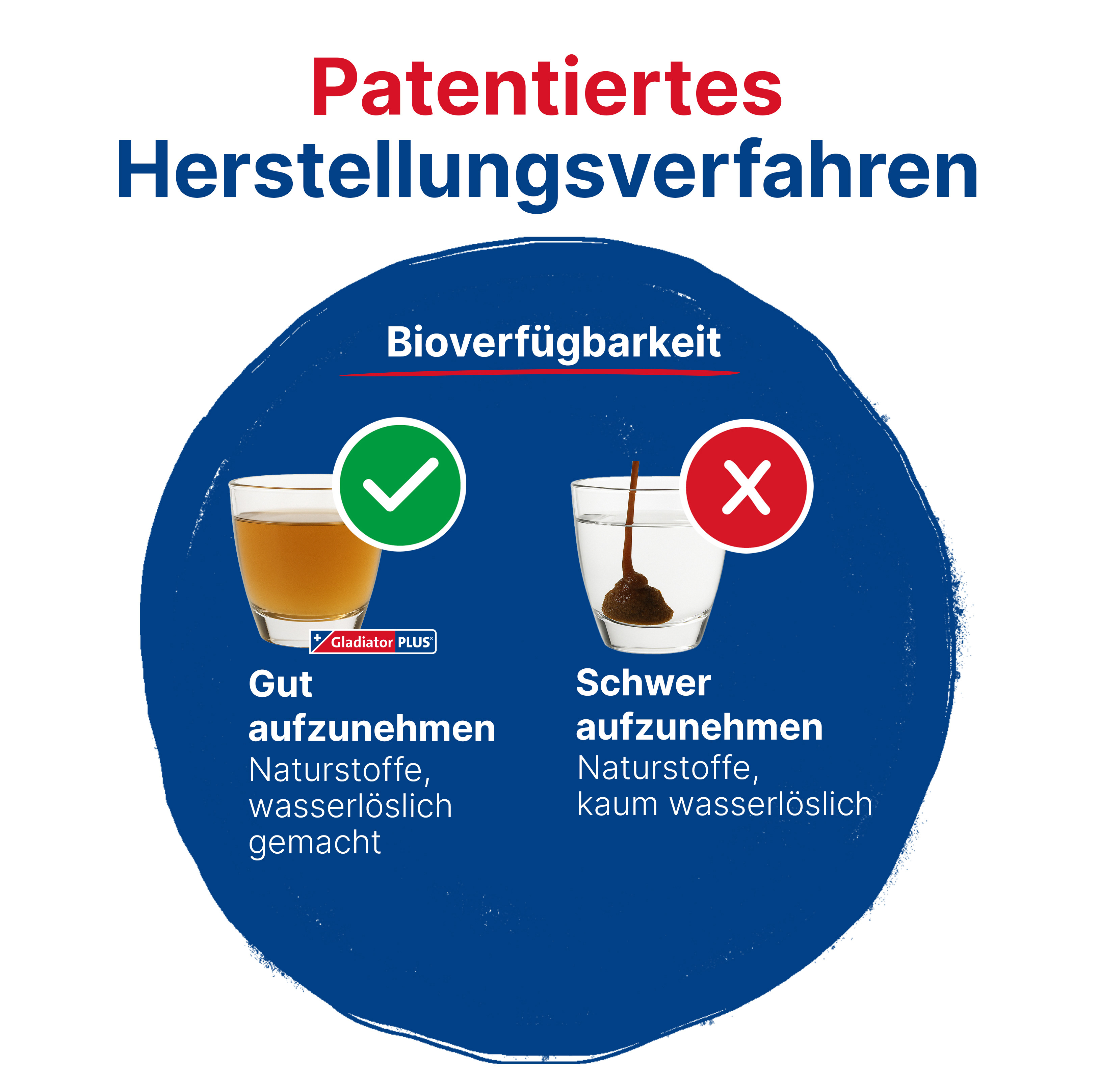 GladiatorPLUS – Weil Bioverfügbarkeit den Unterschied macht!